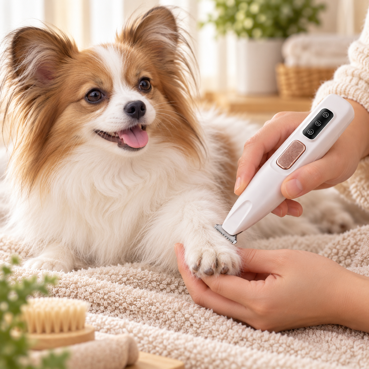 Felivana Rechargeable Precision Pet Trimmer for Cats & Dogs