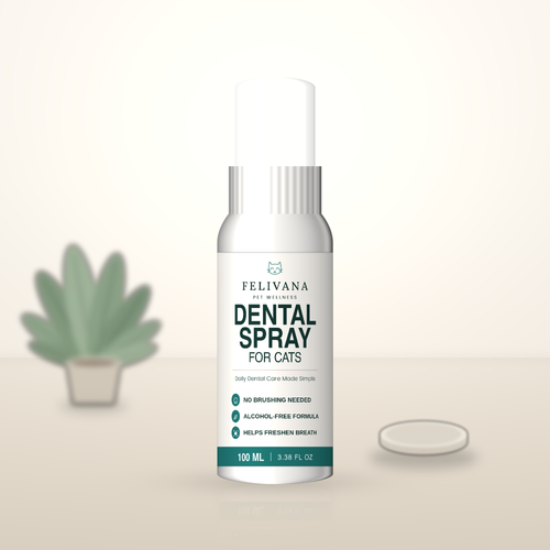 Felivana Pet Oral Spray — single bottle, 100 mL, for dogs and cats